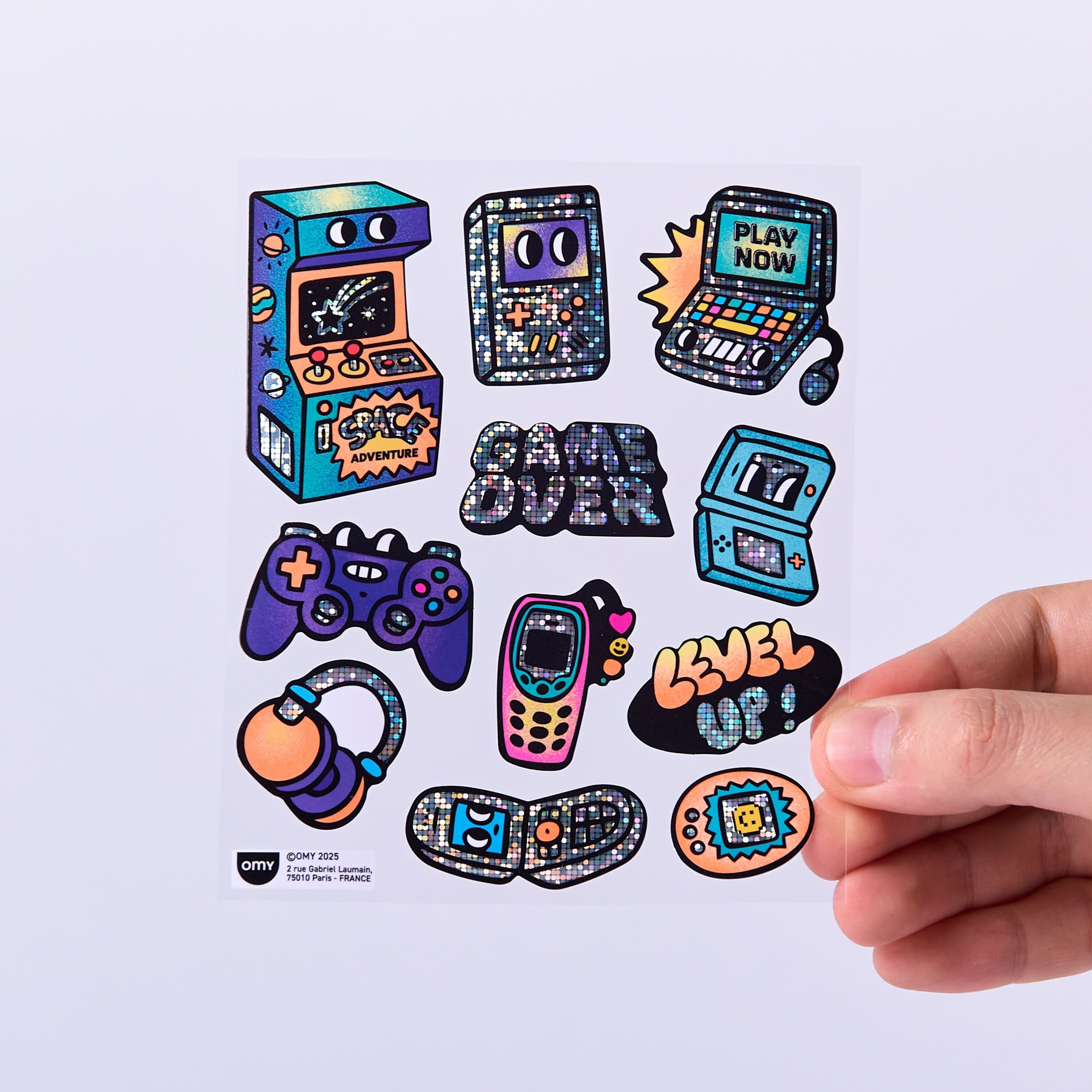 FABULOUS STICKERS - BIG - VIDEO GAME