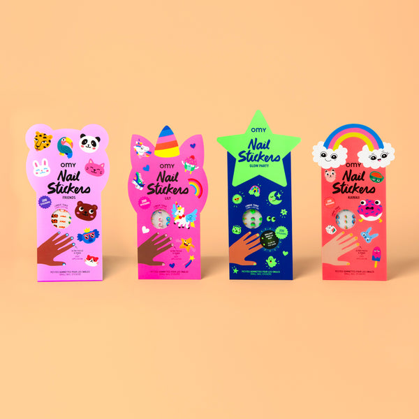 BUNDLE - 48 Nail Stickers