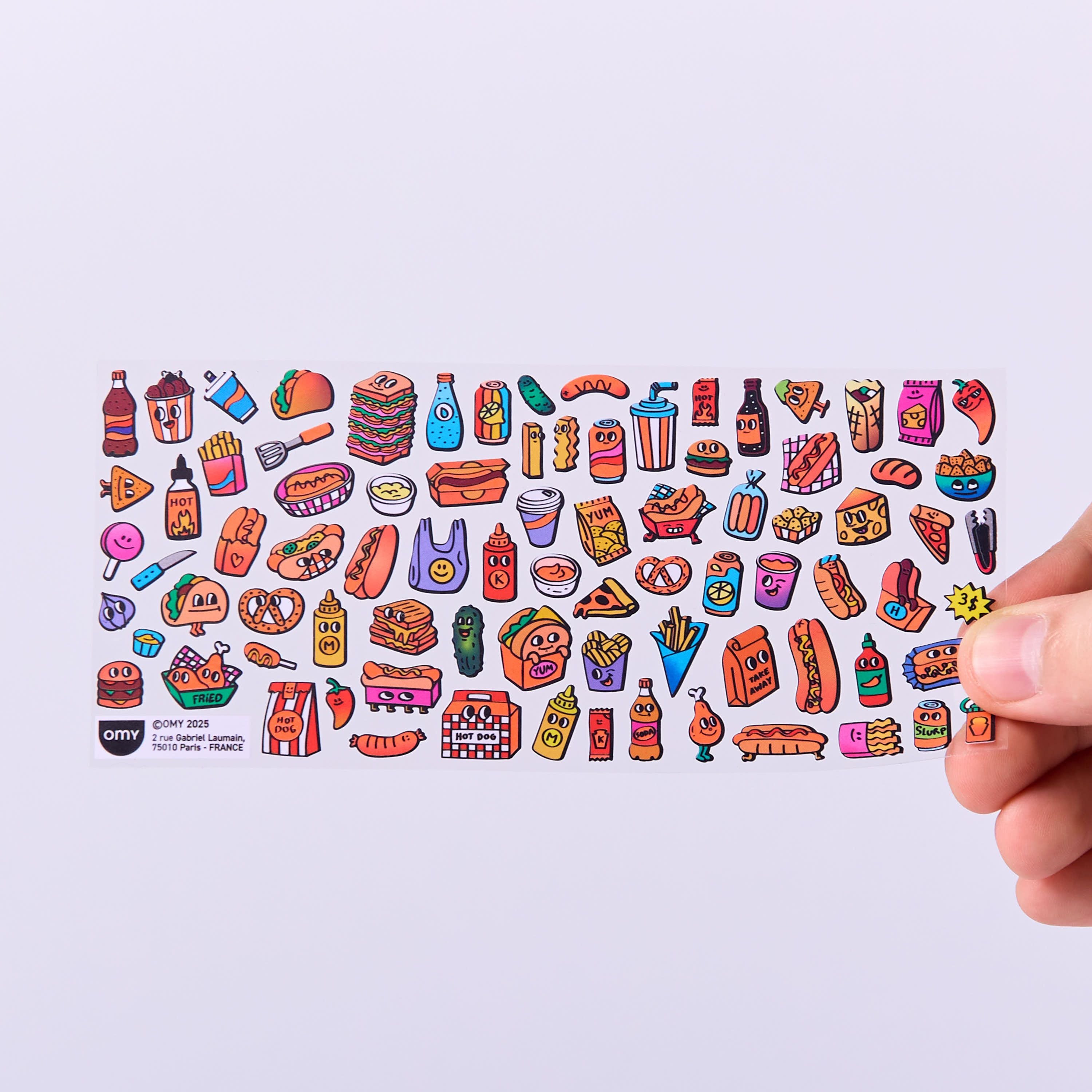 FABULOUS STICKERS - BOUTIQUE - HOT DOG SHOP