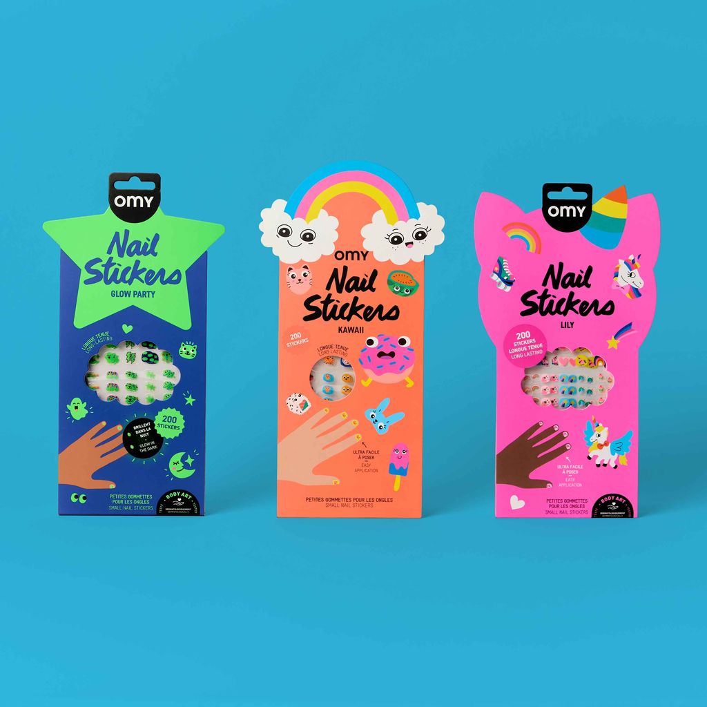 36 NAIL STICKERS PACK