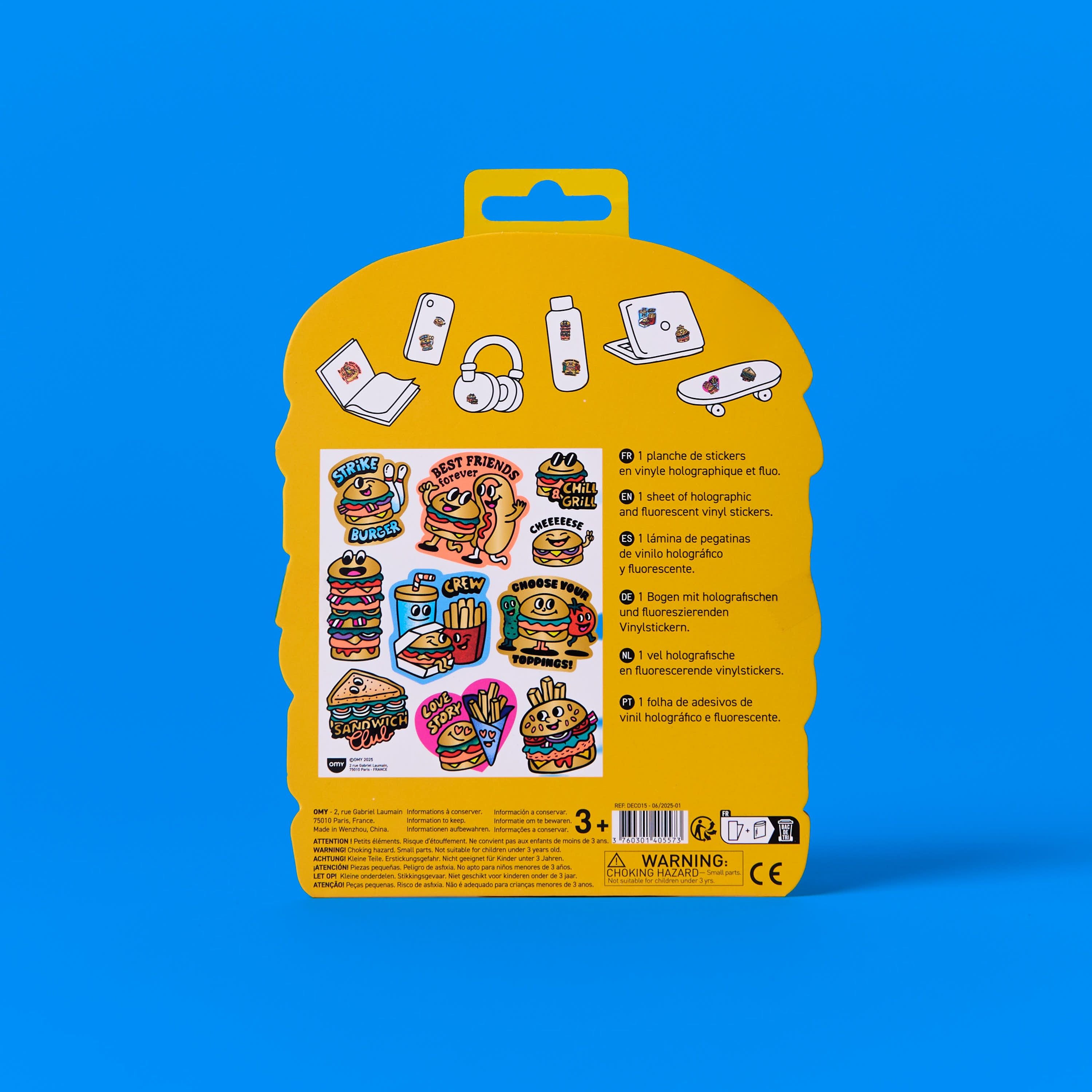 STICKER COLLECTION - M - BURGER