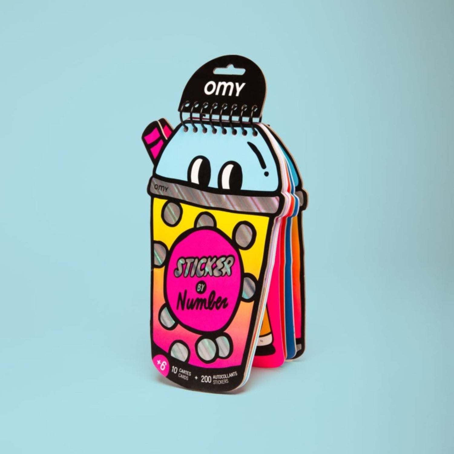 CARNET D'ACTIVITES STICKERS BUBBLE TEA