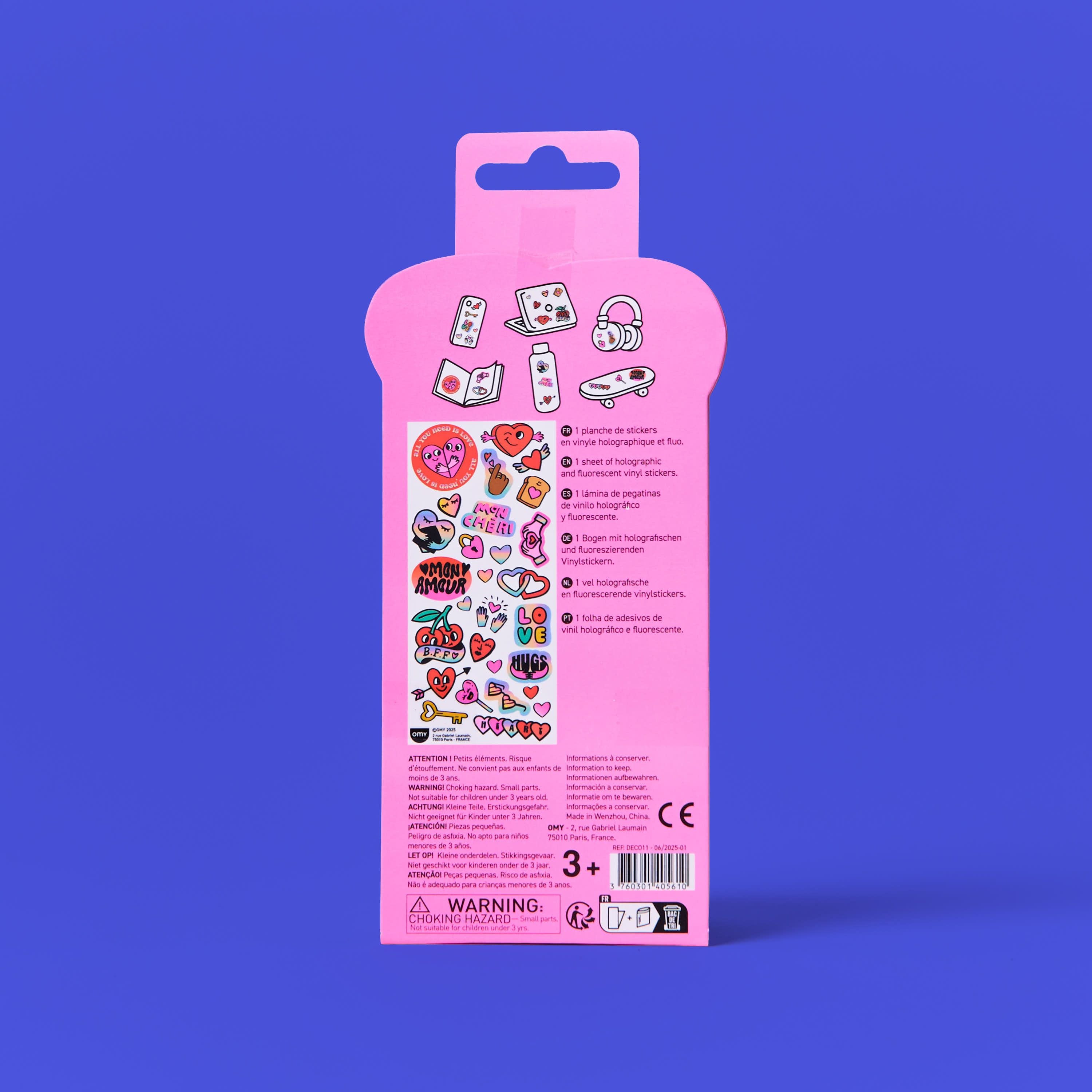 FABULOUS STICKERS - ICONIC - LOVE