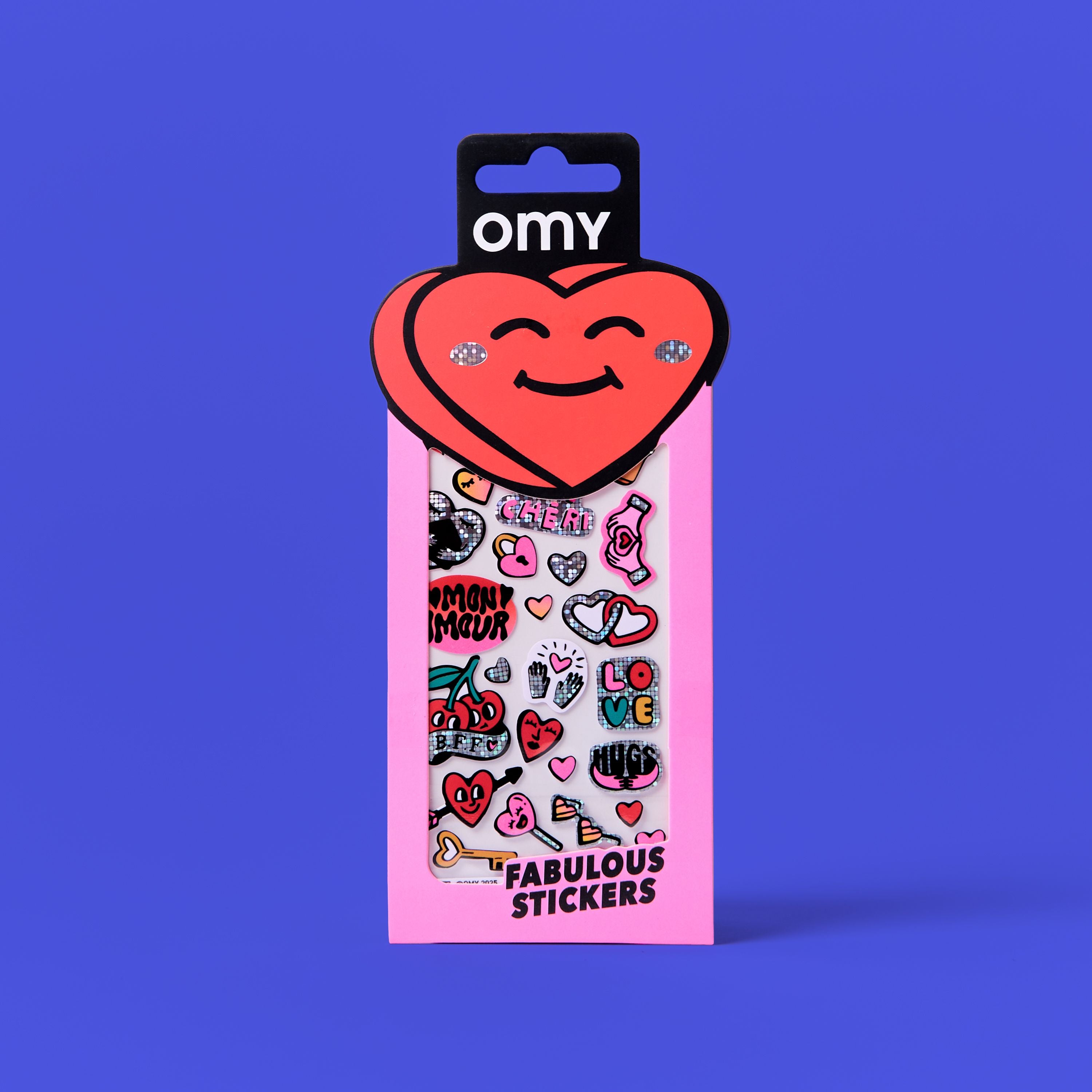 ASSORTMENT 36 FABULOUS STICKERS - ICONIC