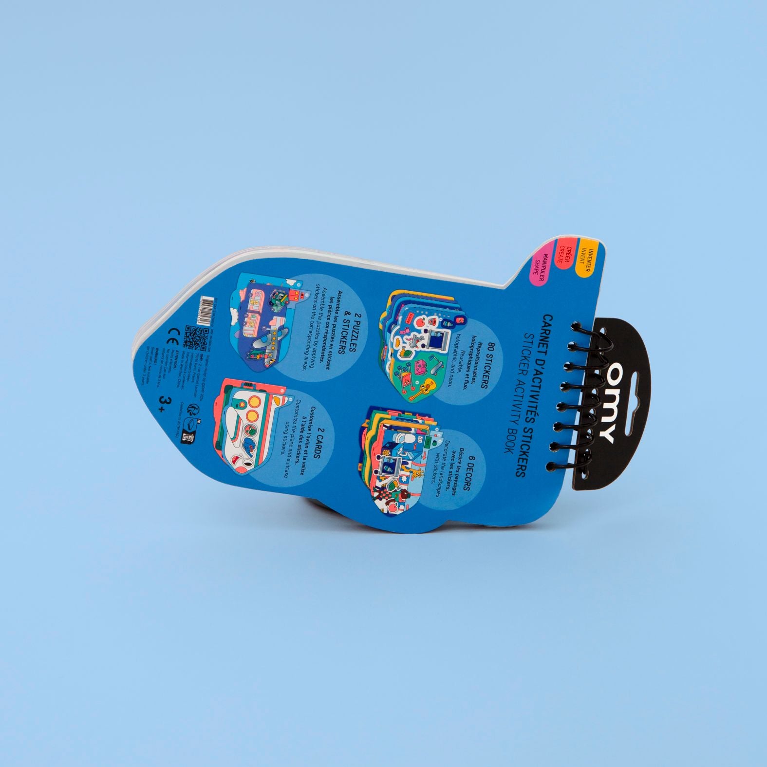 CARNET D'ACTIVITES STICKERS VROOM