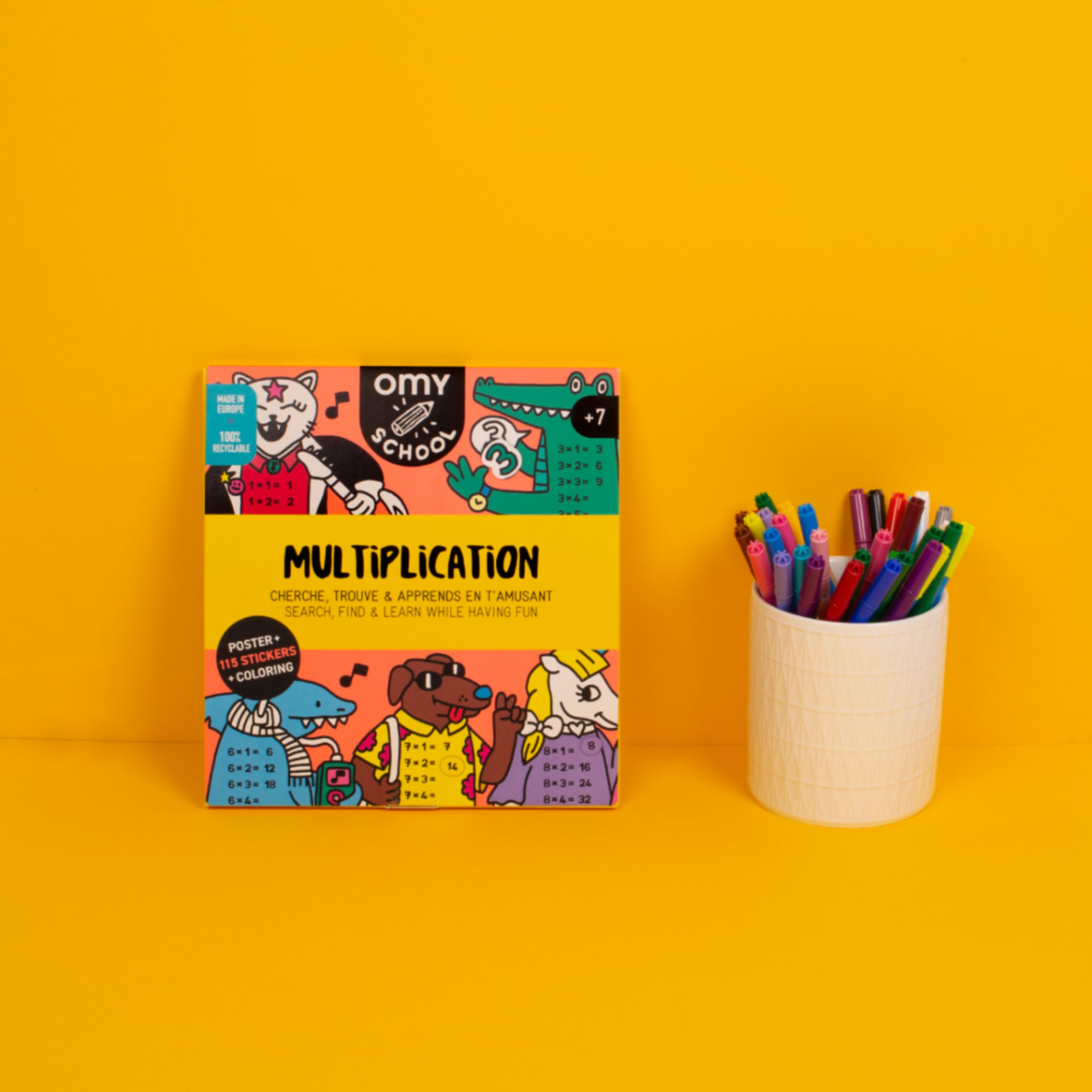 POSTER GEANT EDUCATIF - Multiplication