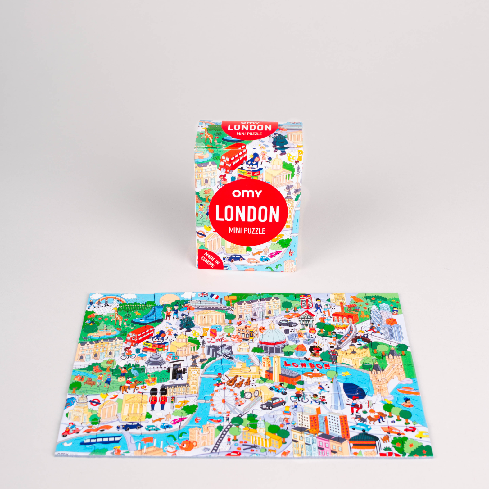 Mini 54 piece travel sized puzzle - Londres
